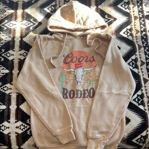 Coors Rodeo Tan Hoodie for Women